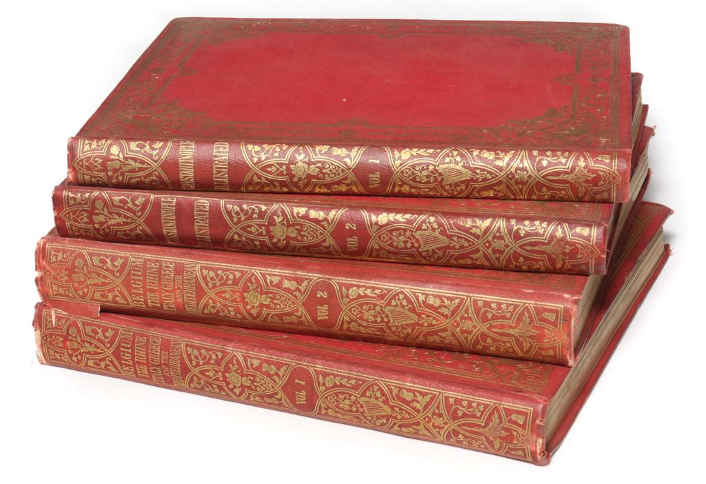 FOUR EUROPEAN HISTORICAL BOOKS. (1 of 6)