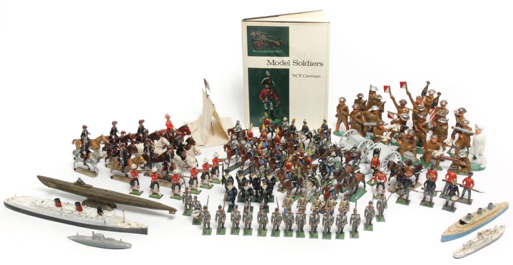 COLLECTION OF LEAD SOLDIERS AND TOYS (1 of 8)