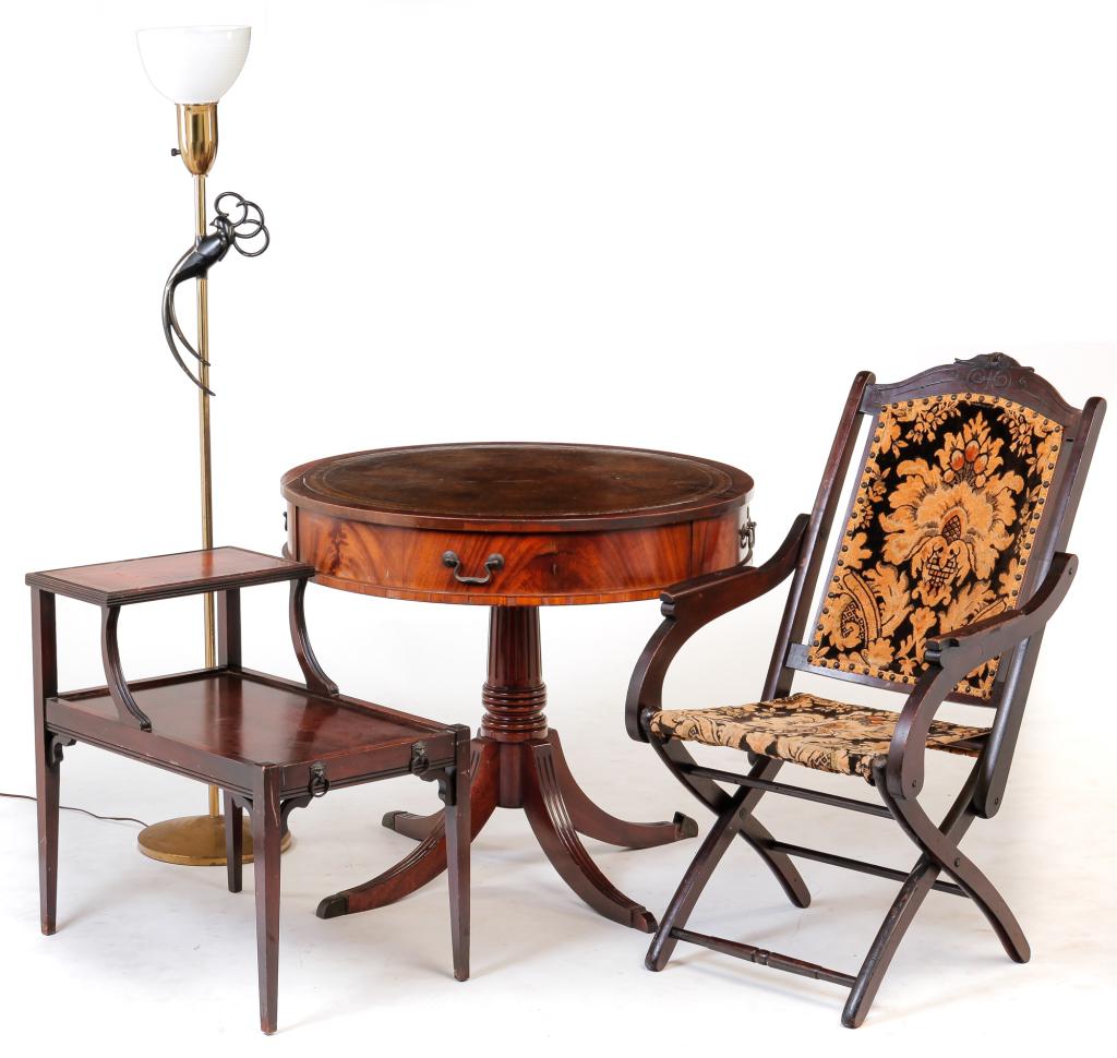 FOUR PIECE AMERICAN ECLECTIC LOT. (1 of 7)