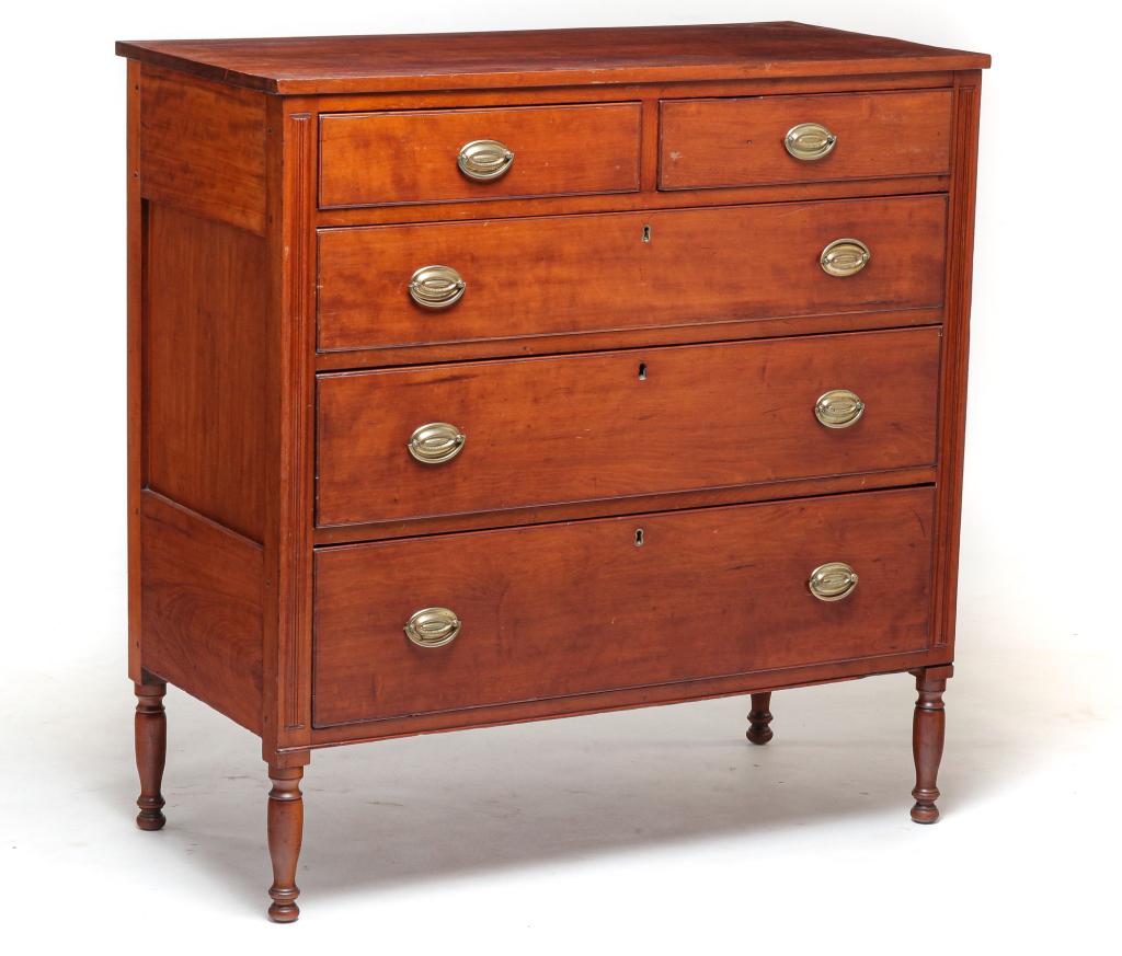 AMERICAN SHERATON CHEST. (1 of 3)
