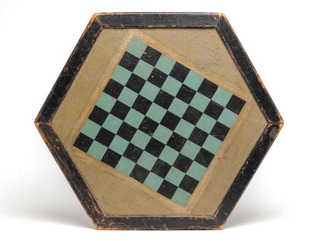 AMERICAN TWO SIDED GAME BOARD. (1 of 2)