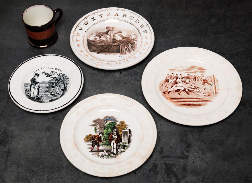 THIRTEEN ENGLISH CHILDREN'S DISHES. (1 of 6)