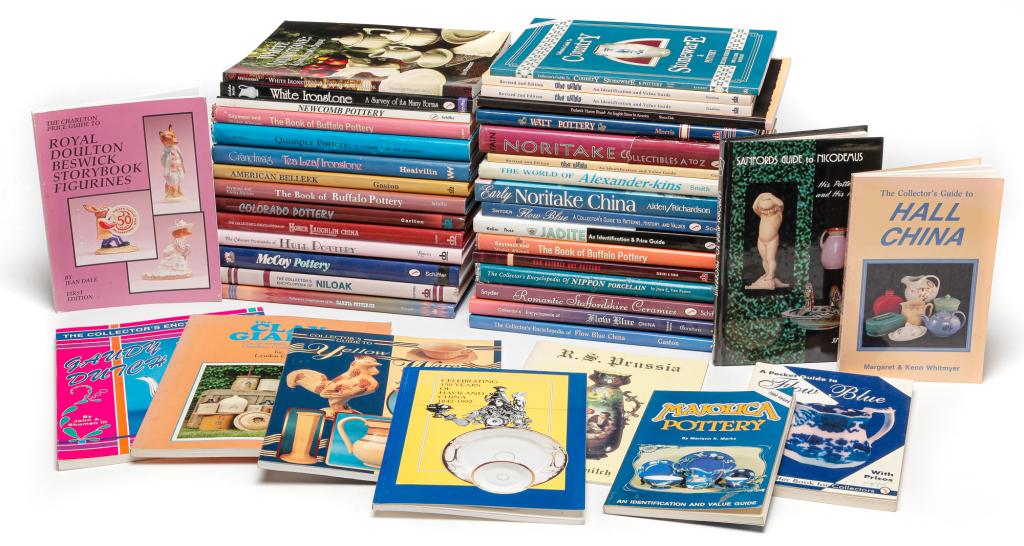 REFERENCE BOOKS ON MOSTLY CERAMICS. (1 of 5)