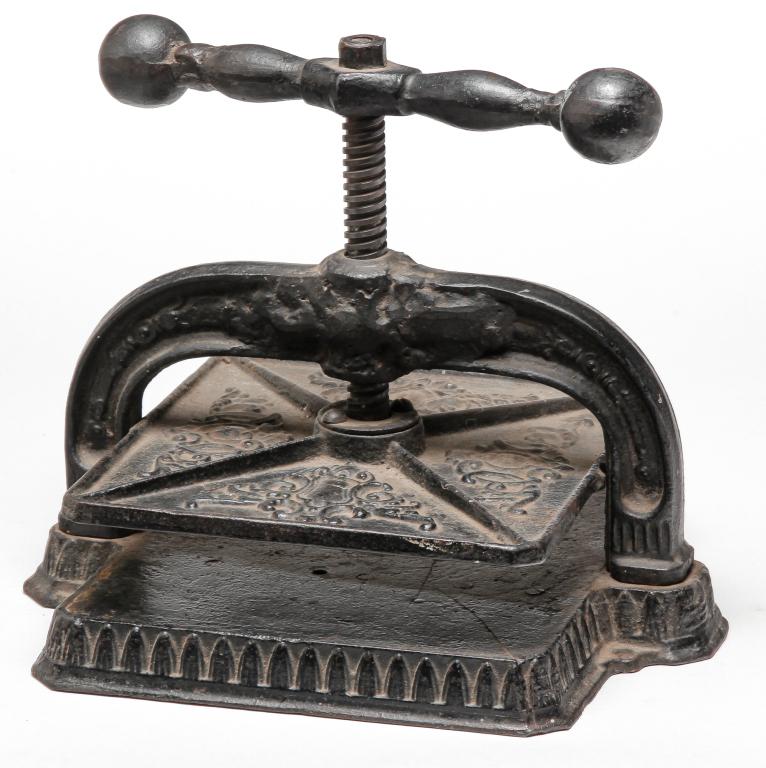 AMERICAN CAST IRON BOOK PRESS. (1 of 2)