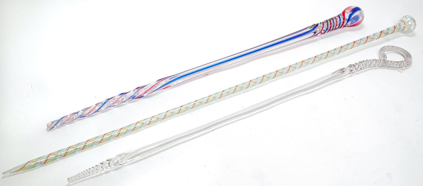 THREE  AMERICAN GLASS PIECES. (1 of 2)