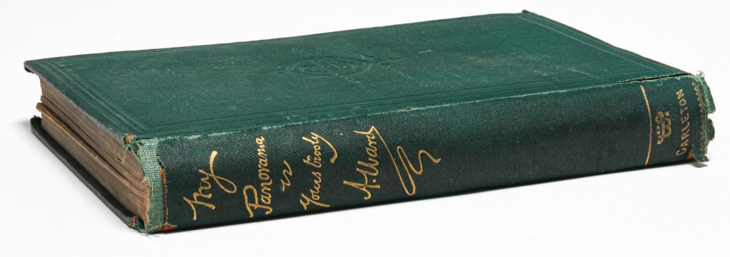 FIRST EDITION ARTEMUS WARD'S PANAROMA. (1 of 4)