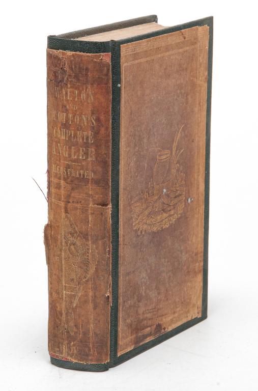 1847 THE COMPLETE ANGLER BY ISAAC WALTON. (1 of 4)