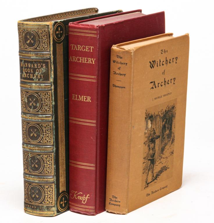 THREE BOOKS ON ARCHERY. (1 of 4)