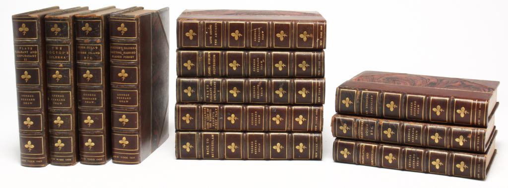 TWELVE VOLUMES BY GEORGE BERNARD SHAW. (1 of 3)