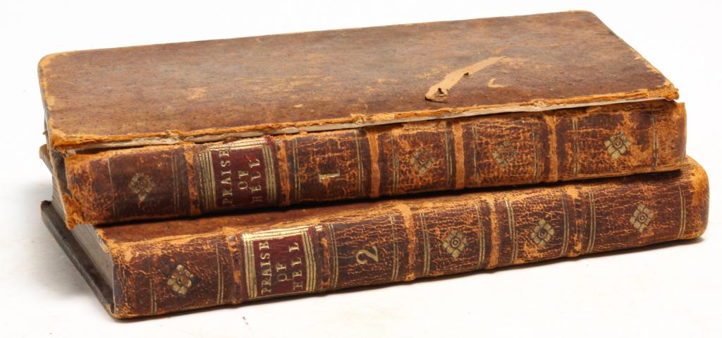 1760 THE PRAISE OF HELL BY JEAN FREDERIC BERNARD. (1 of 4)