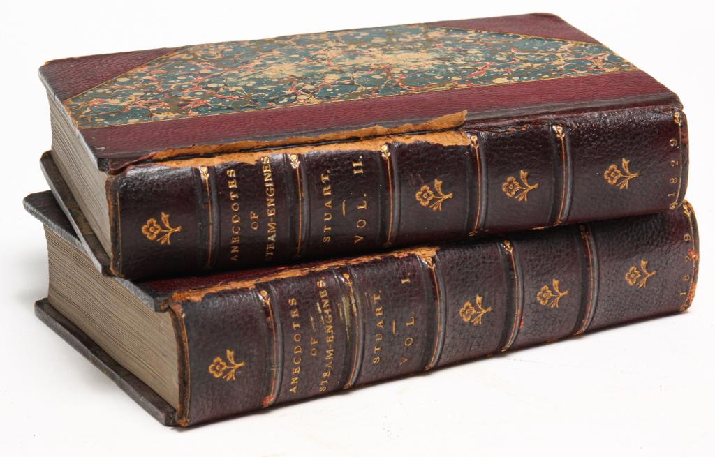 1829 ANECDOTES OF STEAM ENGINES BY ROBERT STUART. (1 of 4)