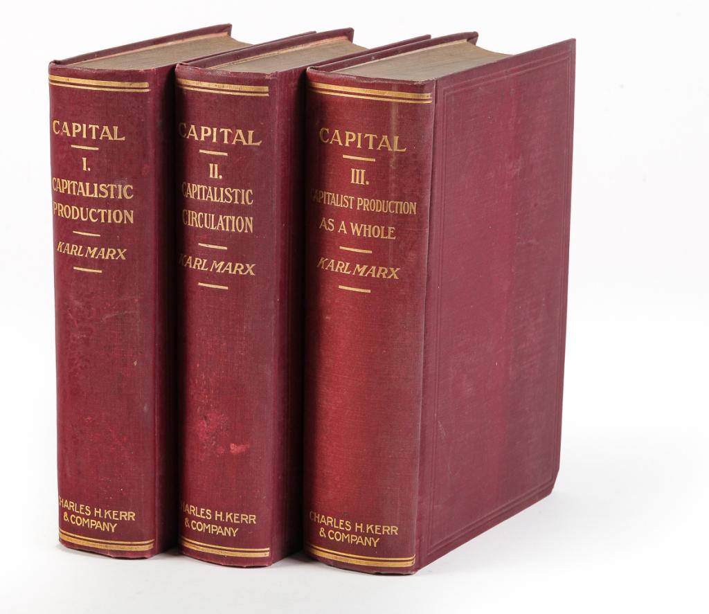 "CAPITAL" BY KARL MARX. (1 of 3)