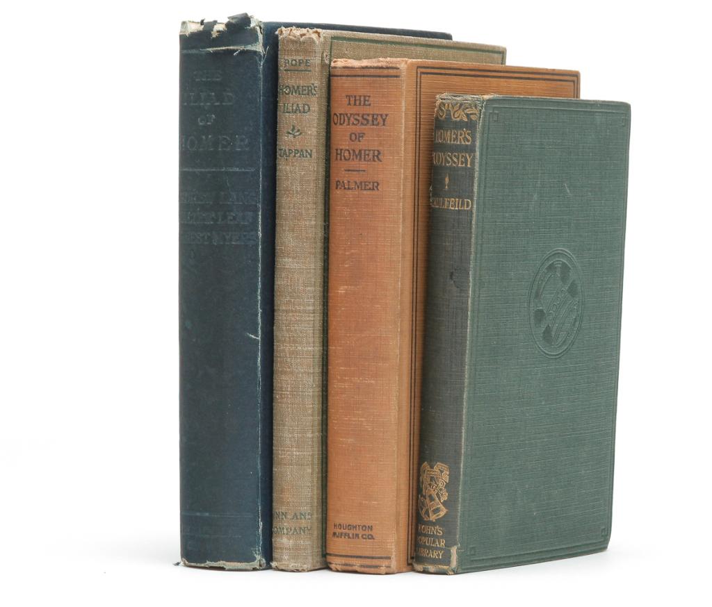 FOUR BOOKS OF HOMER'S ILIAD AND ODYSSEY. (1 of 9)