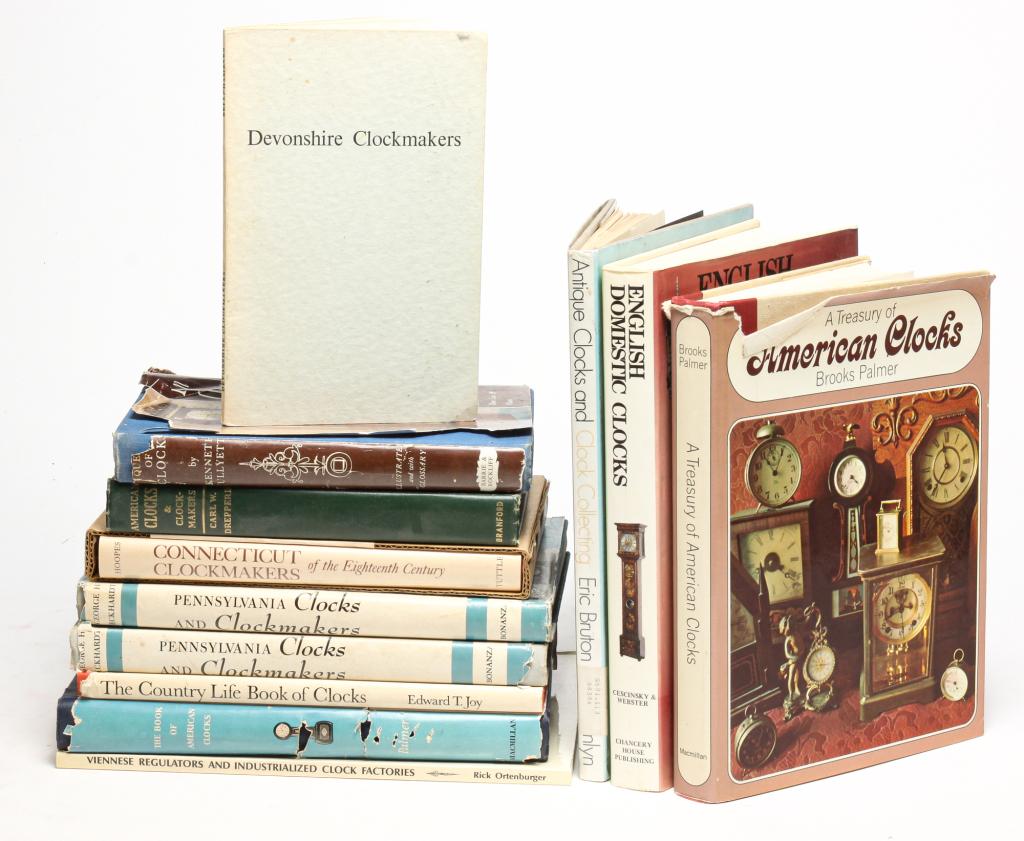 BOOKS ON AMERICAN AND EUROPEAN CLOCKS. (1 of 5)