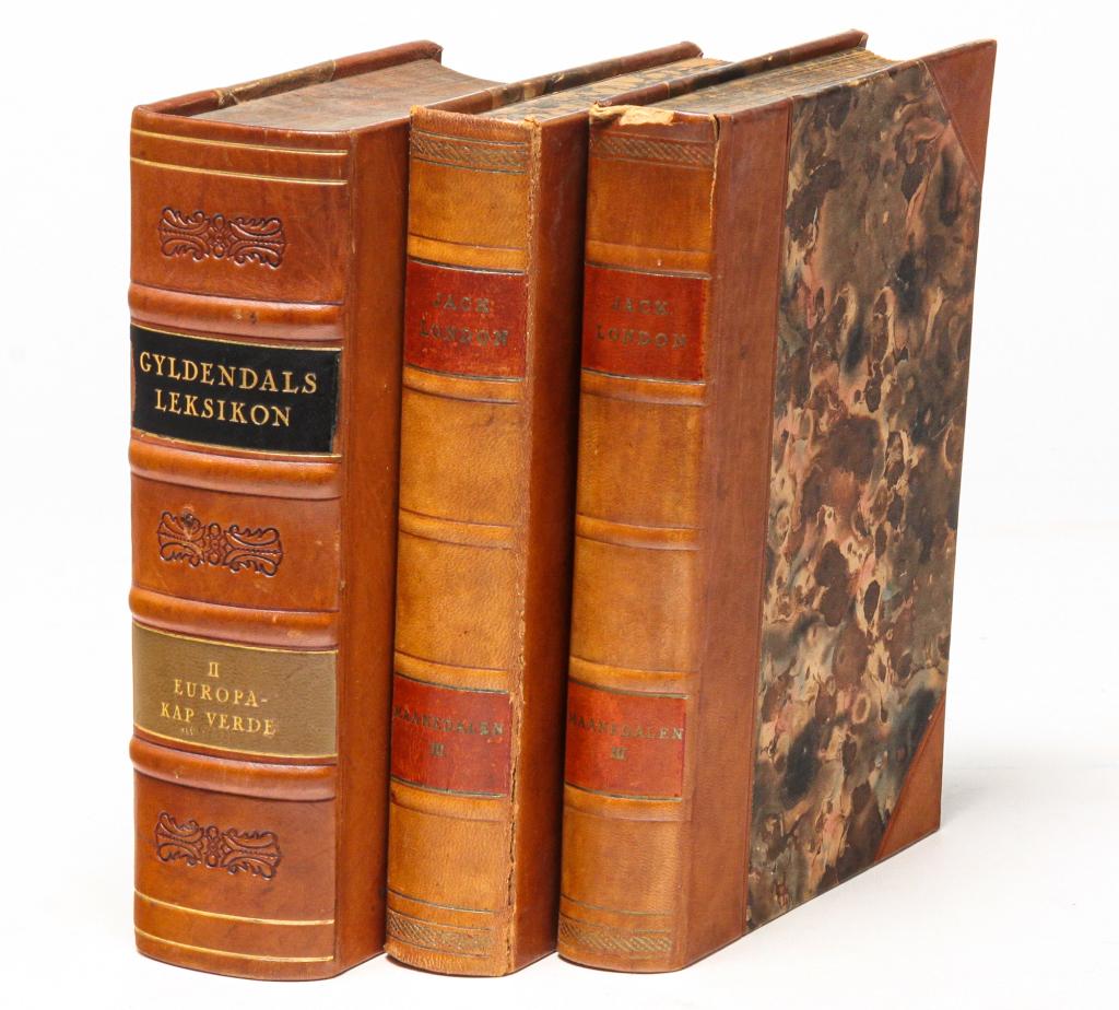 THREE SCANDINAVIAN BOOKS INCLUDING JACK LONDON. (1 of 3)