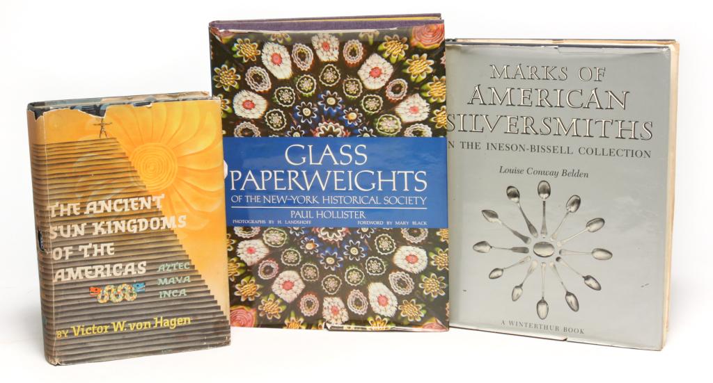 THREE BOOKS INCLUDING SILVER SMITHS. (1 of 4)