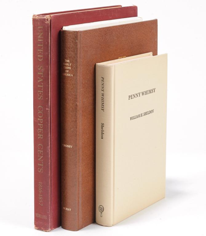 THREE NUMISMATIC BOOKS. (1 of 6)