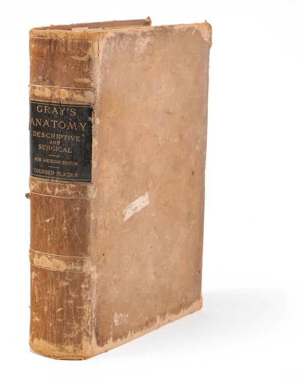 1897 GRAY'S ANATOMY, DESCROPTIVE AND SURGICAL.: "Anatomy, Descriptive and Surgical", by Henry Gray. Published by Lea Brothers & Co., Philadelphia and New York, 1897. With 772 illustrations. General wear to covers and some light foxing.