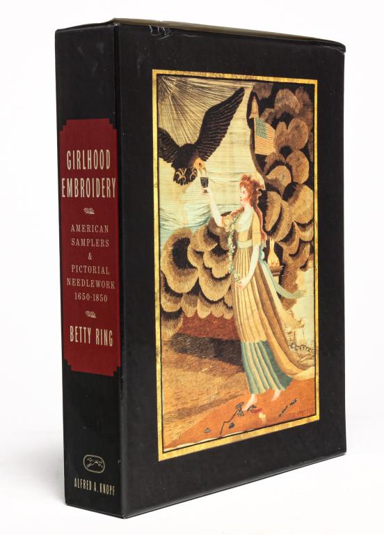 "GIRLHOOD EMBROIDERY" BY BETTY RING. (1 of 4)