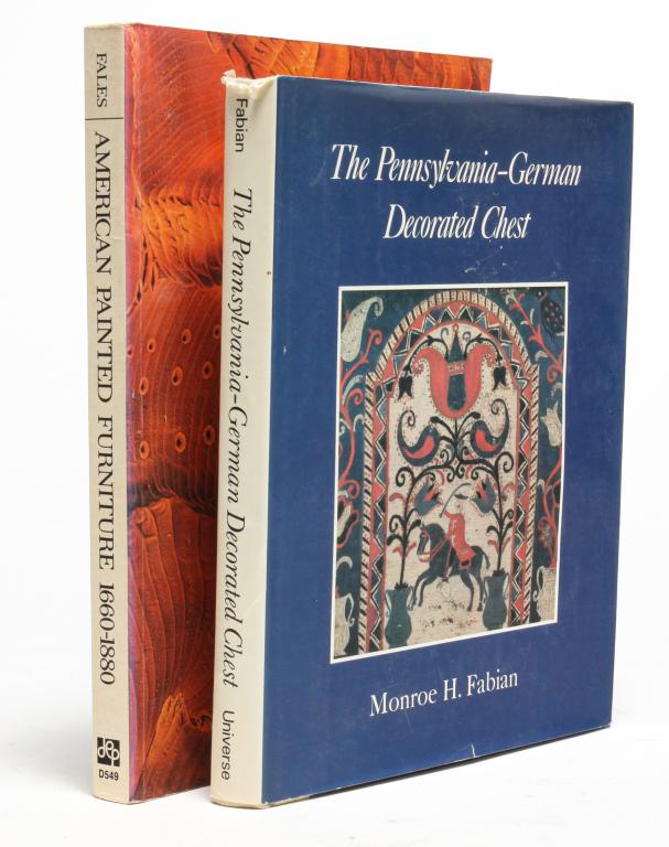 TWO BOOKS ON FURNITURE, FALES AND FABIAN. (1 of 4)