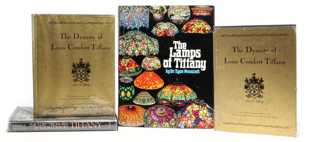FOUR TIFFANY BOOKS INCLUDING HENRY WINTER. (1 of 5)