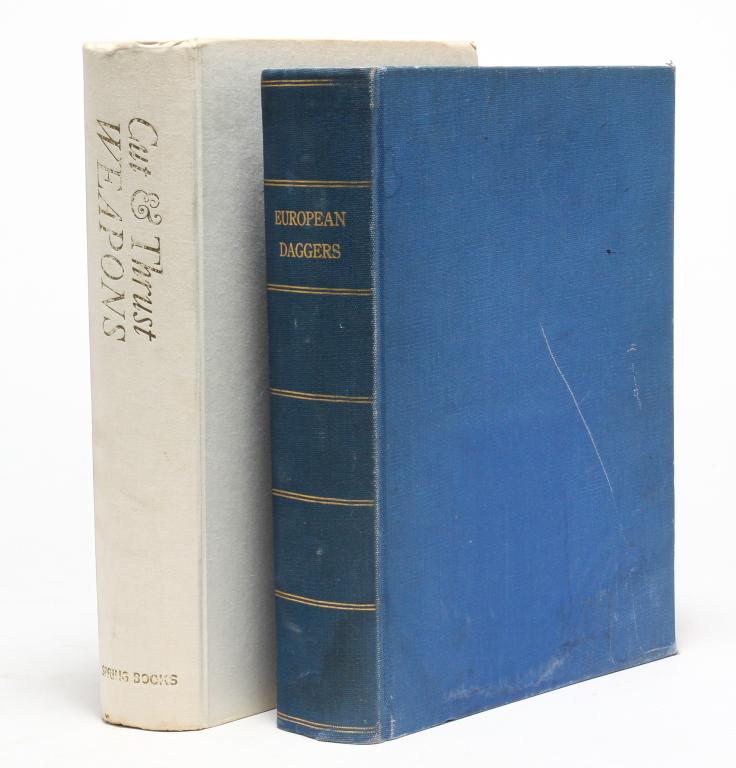 TWO BOOKS ON DAGGERS AND SWORDS. (1 of 6)