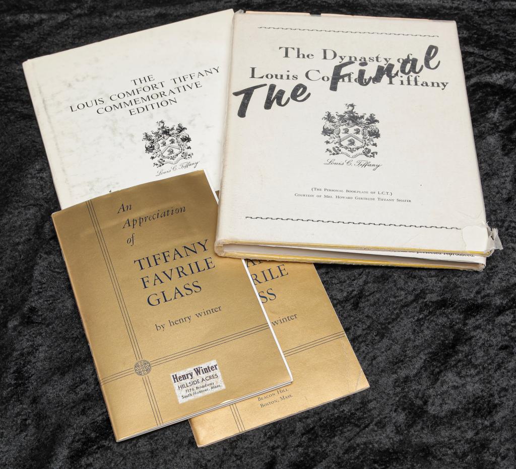 FOUR BOOKS ON TIFFANY BY HENRY WINTER. (1 of 3)