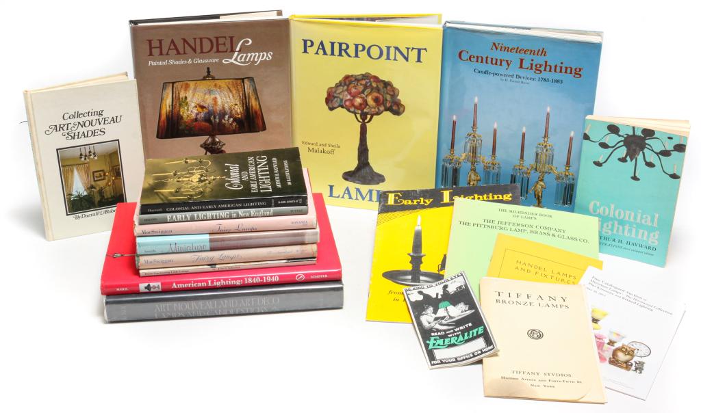 GROUP OF BOOKS ON LIGHTING INCLUDING HANDEL. (1 of 6)