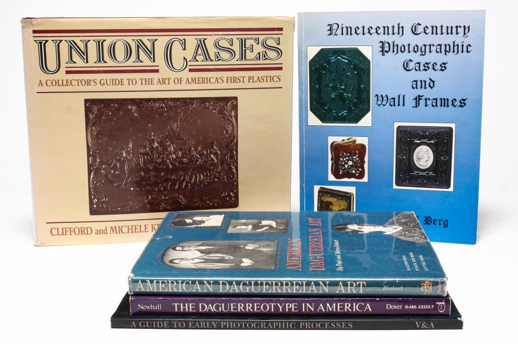 FIVE BOOKS ON PHOTOGRAPHY AND UNION CASES. (1 of 4)