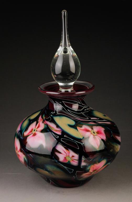 LARGE CHARLES LOTTON DOUBLE GLASS PERFUME. (1 of 3)