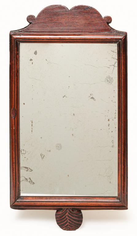 AMERICAN QUEEN ANNE MIRROR. (1 of 3)