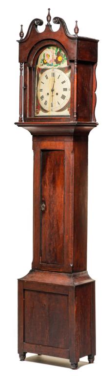 AMERICAN FEDERAL TALL CASE CLOCK. (1 of 7)