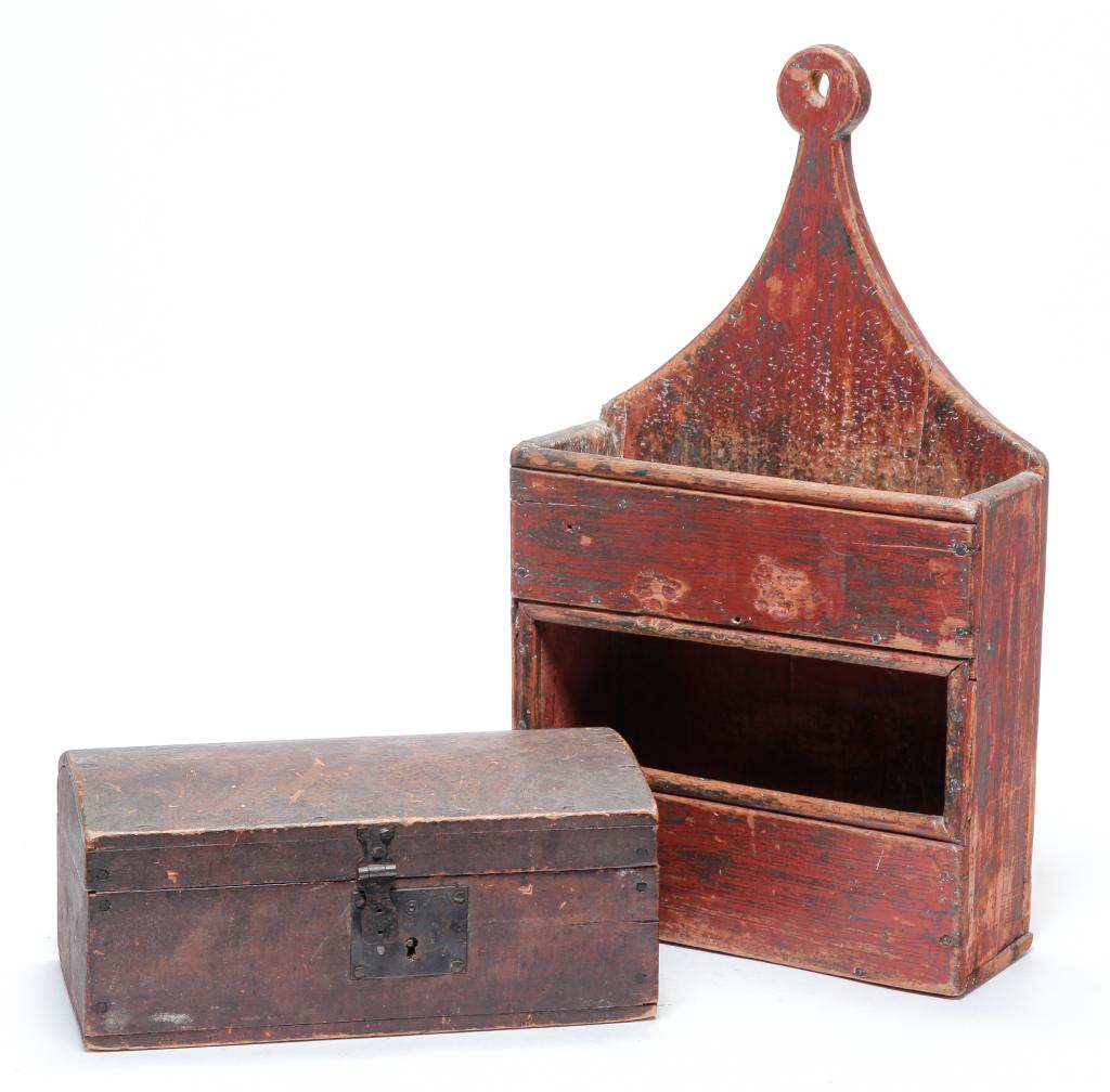 AMERICAN BOX AND WALL POCKET. (1 of 5)