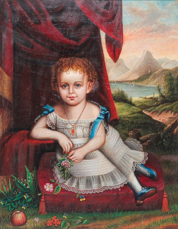 PORTRAIT OF A YOUNG GIRL. (1 of 3)