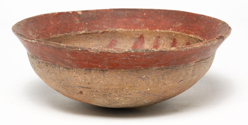 QUAPAW POTTERY BOWL. (1 of 4)