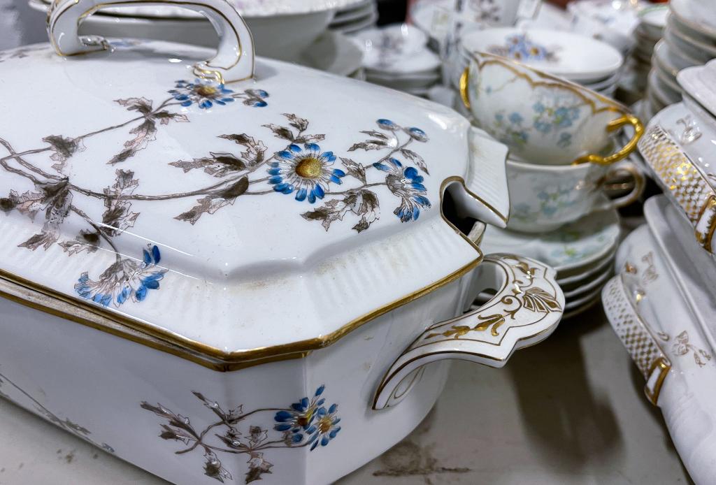 SELECTION OF FRENCH CHINA. (1 of 12)