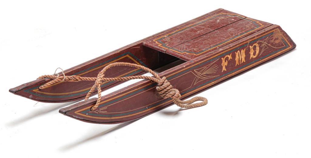 AMERICAN PAINTED SLED. (1 of 5)