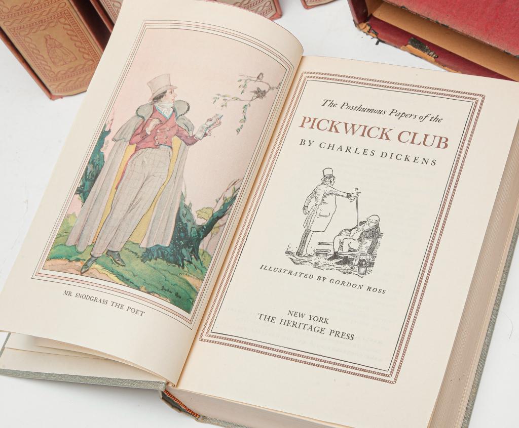 FIVE  VOLUMES BY CHARLES DICKENS. (1 of 4)
