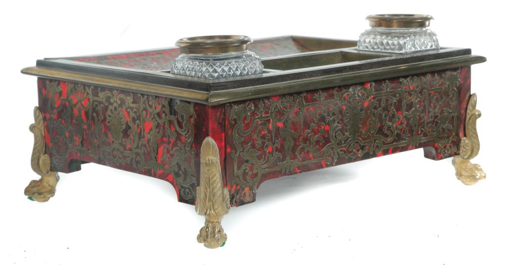 MARQUIS OF WELLINGTON BOULE INKSTAND. (1 of 3)