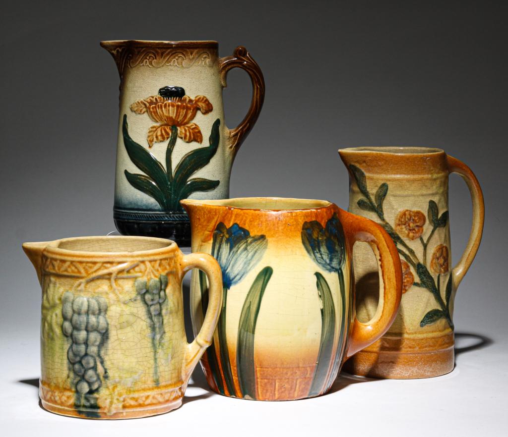 FOUR ROSEVILLE PITCHERS. (1 of 4)