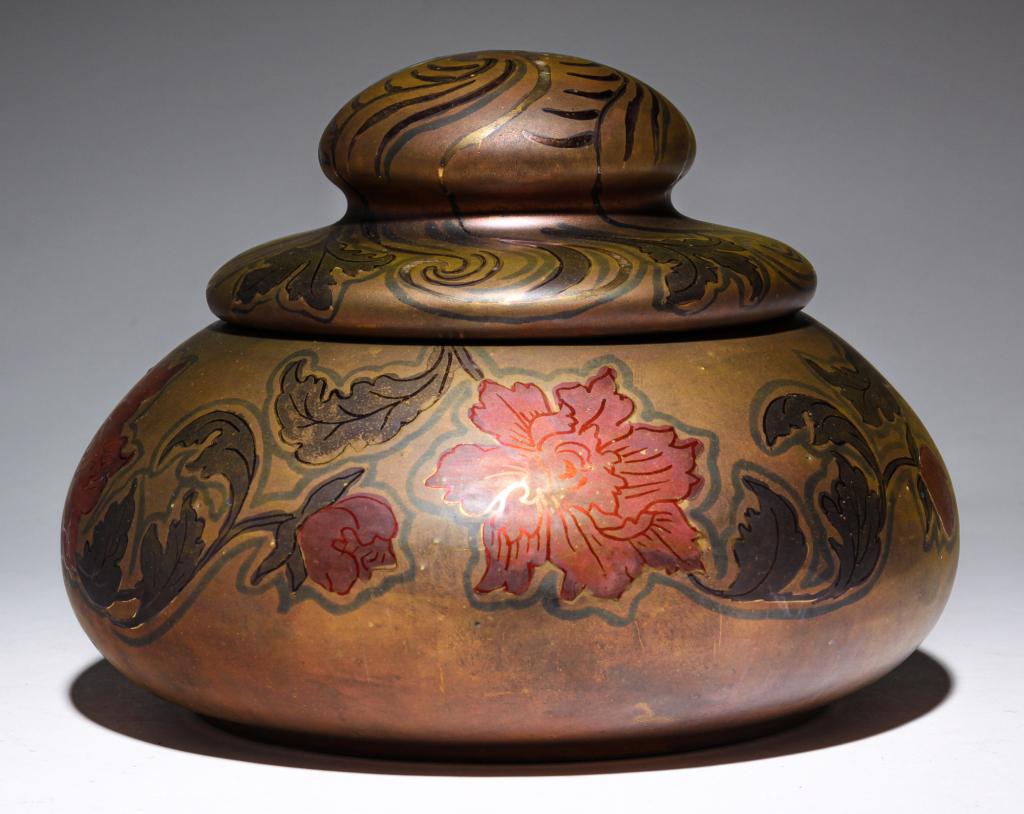 OWENS OPALESCE HUMIDOR. (1 of 5)