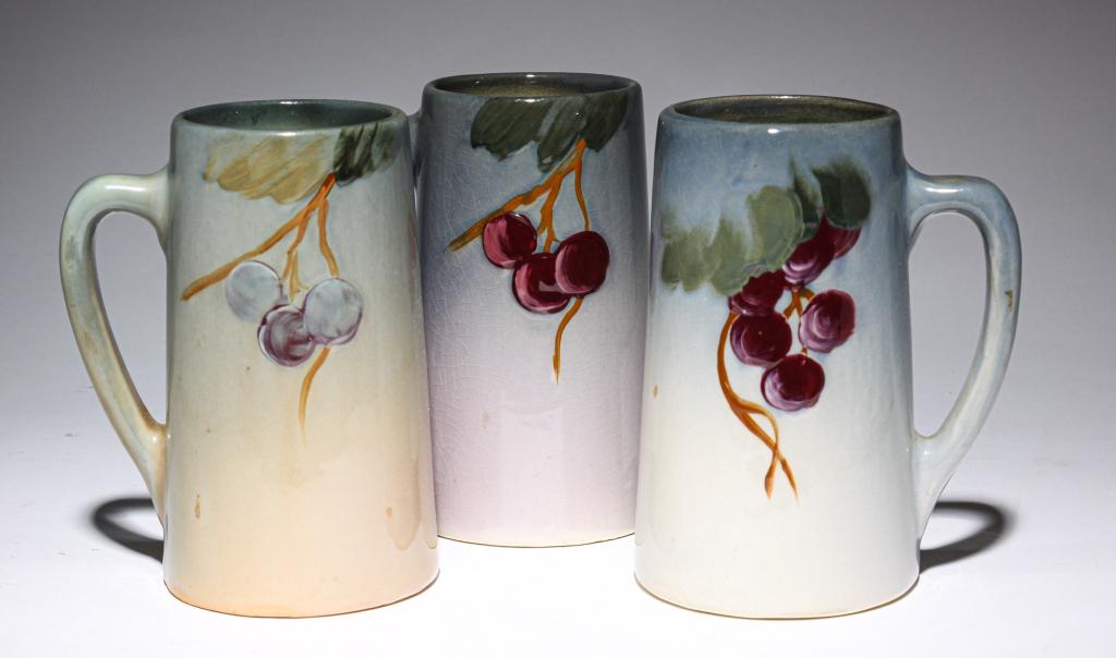 THREE WELLER  ETNA STEINS. (1 of 5)