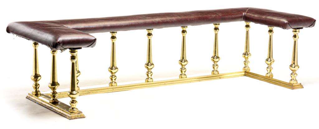 ENGLISH FIRESIDE PERCH. (1 of 2)