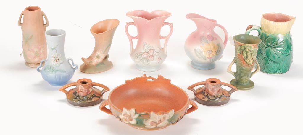 GROUP OF AMERICAN ART POTTERY. (1 of 6)