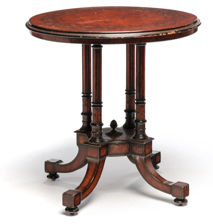 AMERICAN CLASSICAL STYLE TABLE. (1 of 2)