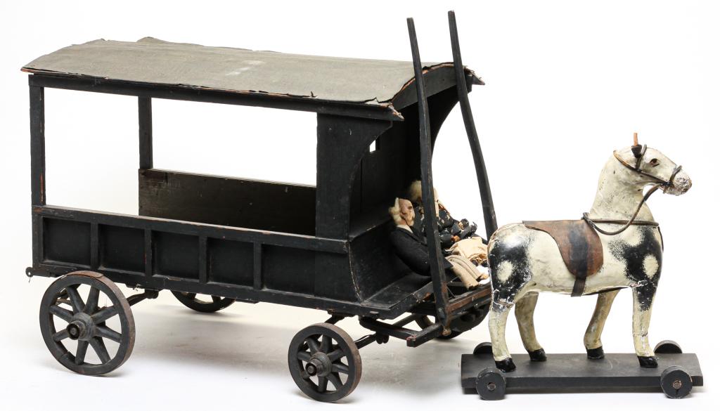 FOLKSY AMERICAN WAGON MODEL. (1 of 3)