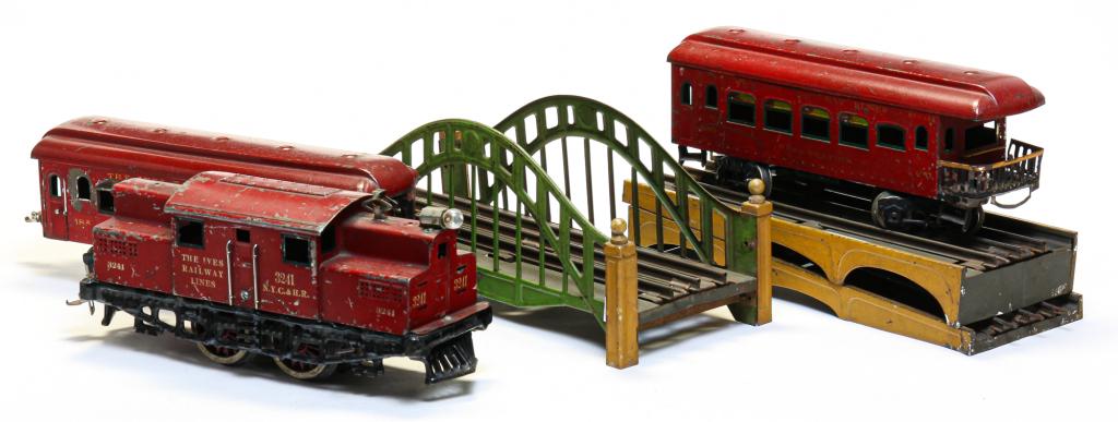 AMERICAN IVES STANDARD GUAGE MODEL TRAIN. (1 of 4)