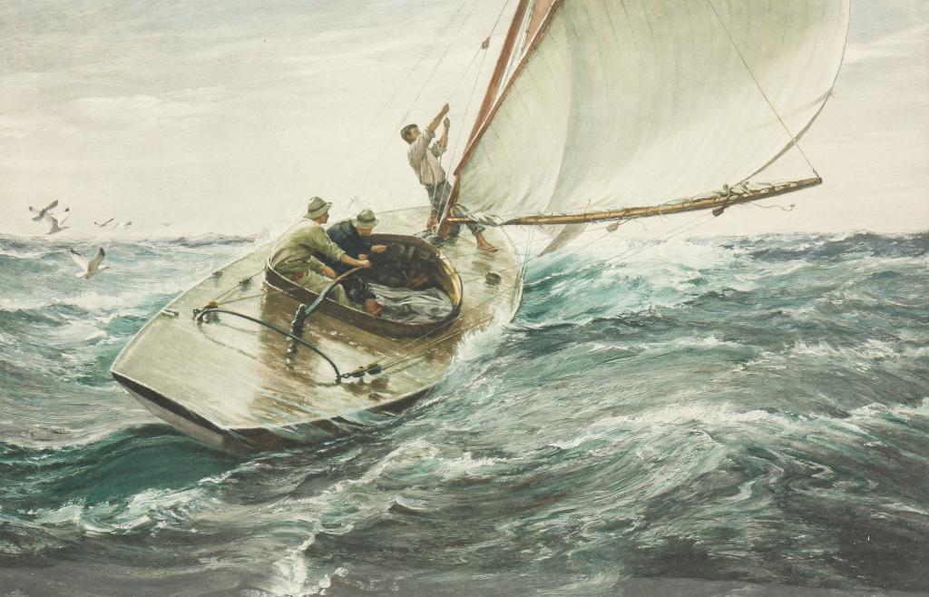 LARGE FRAMED FOLIO PRINT "LIFE" (1 of 4)