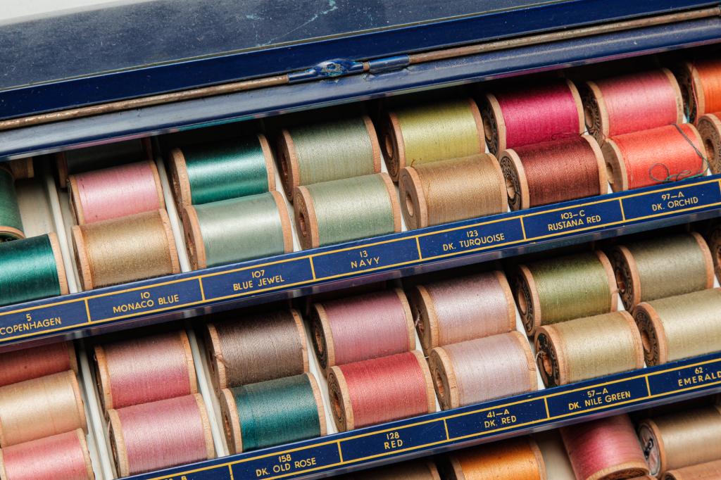 AMERICAN CLARK'S SPOOL CABINET. (1 of 2)