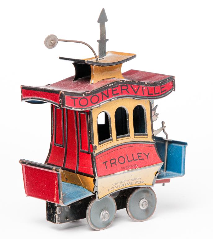 AMERICAN "TOONERVILLE TROLLEY" TOY. (1 of 2)